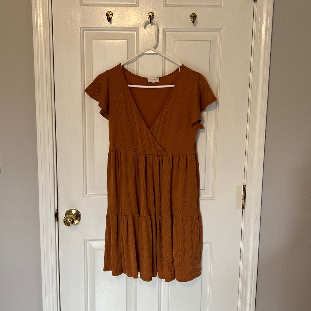Large Orange Marshalls Dress